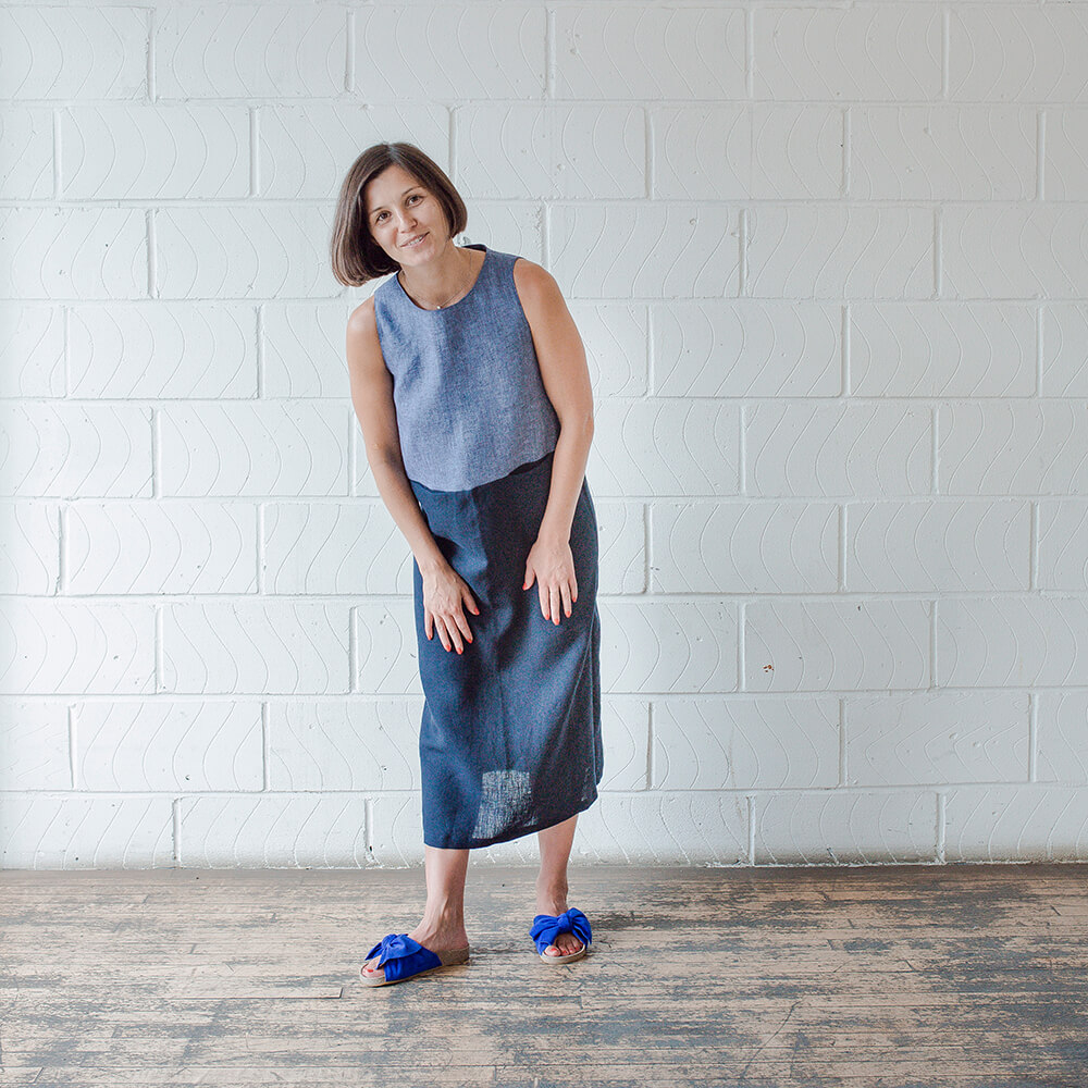 Aiko — Ombre Maxi Dress, Type - PDF