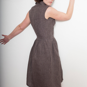 Salome Sleeveless Shirt Dress, Type - PDF