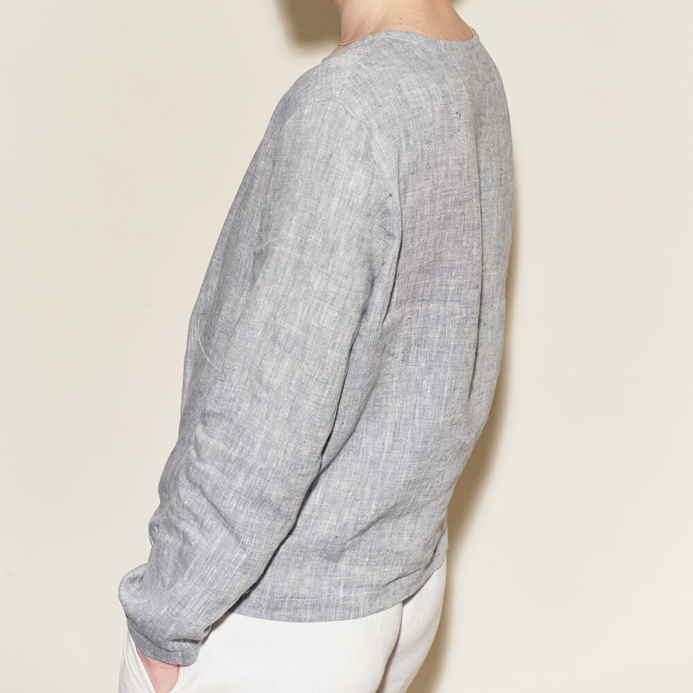 Cara Blouse with Oversized Pockets, Type - PDF