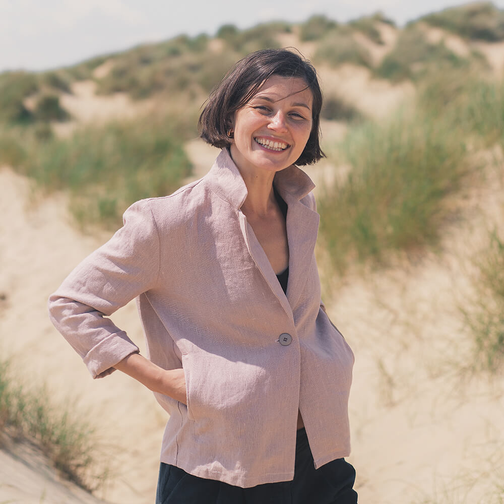 Mariana — Notched Collar Jacket, Type - PDF