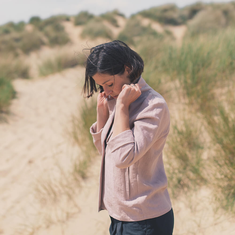 Mariana — Notched Collar Jacket, Type - PDF