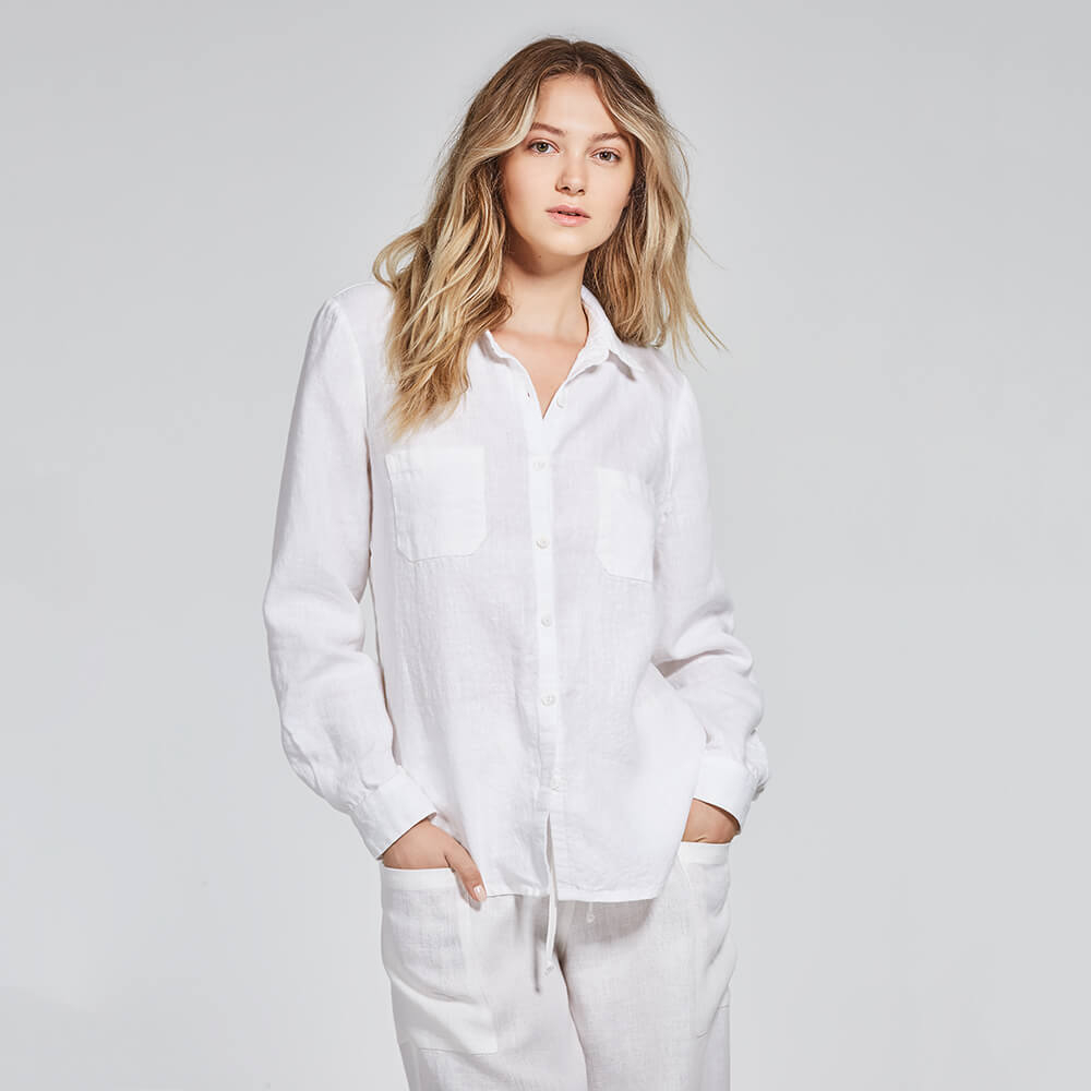 Fabrics-store.com: Zina Linen Shirt & Shirt Dress, Type - Premium Paper ...