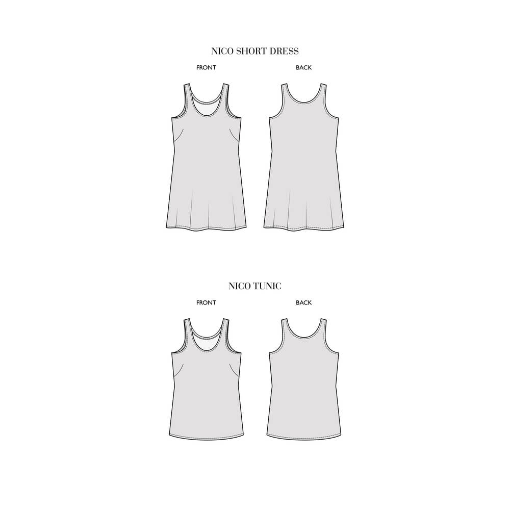 Fabrics-store.com: Nico - Bias Cut Dresses & Tops, Type - Premium Paper ...