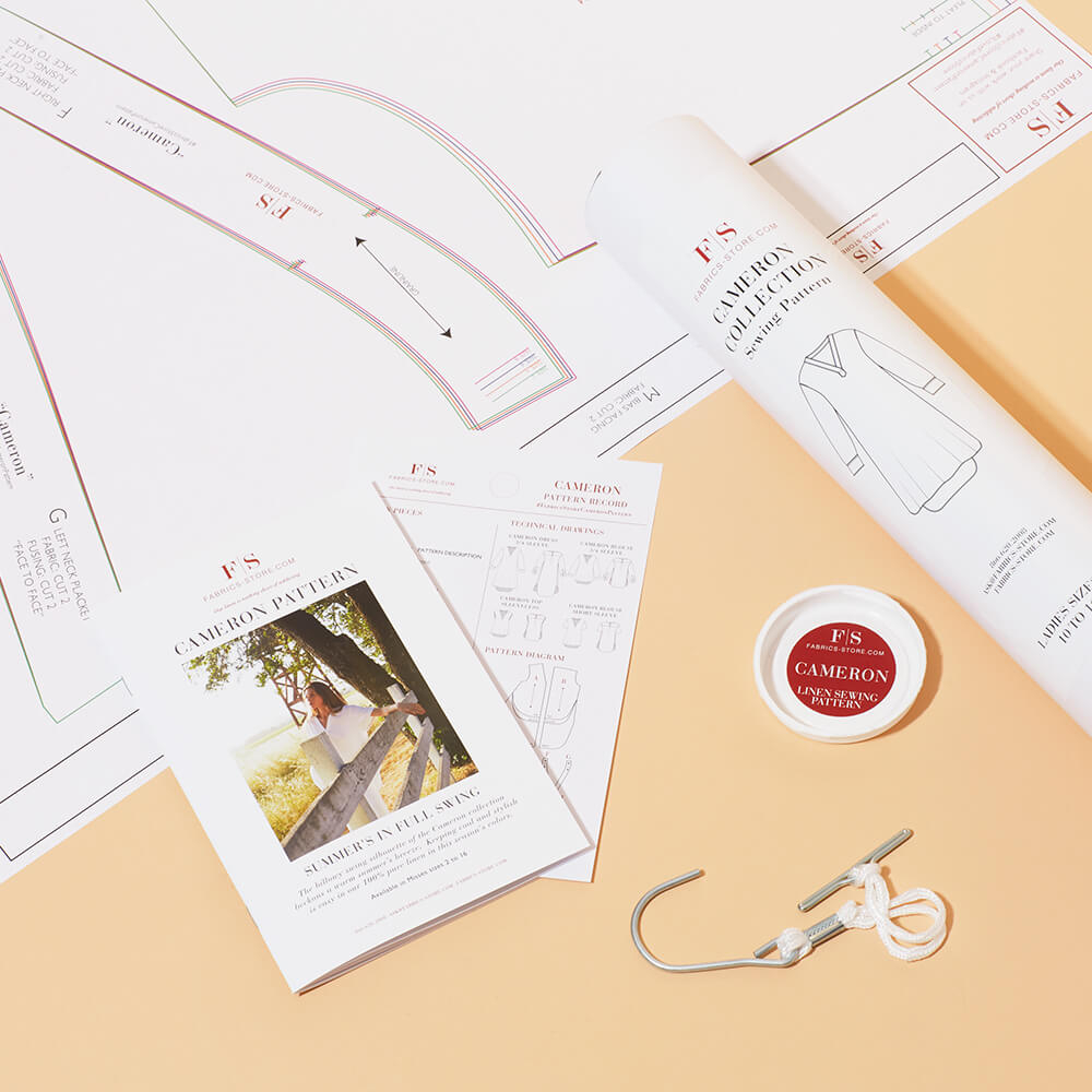 Cameron — Linen Pullover Dress, Blouses and Top, Type - Premium Paper, Single Size - 10 to 16