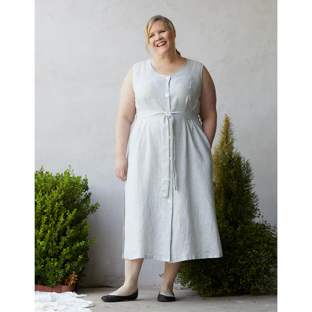 Fabrics-store.com: Loren — Linen Pullover Dresses, Type - Premium Paper ...