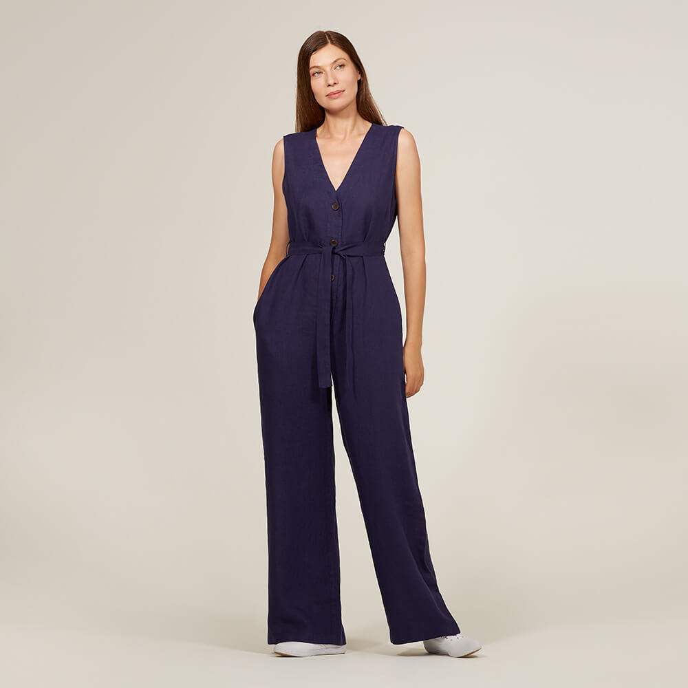 Fabrics-store.com: Gia — Linen Jumpsuits, Type - Premium Paper, Single ...