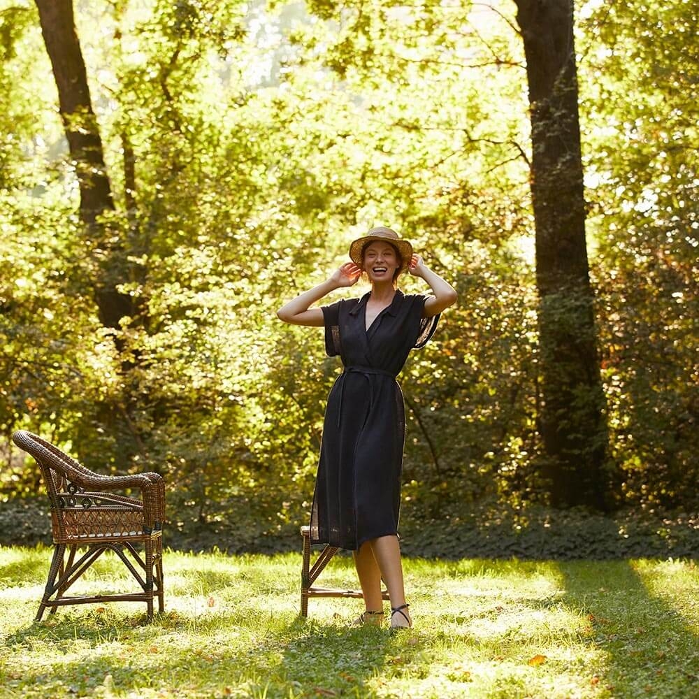 Abbey — Linen Wraps, Cardigans, Pants, Capris and Shorts, Type - Premium Paper, Single Size - 10 to 16