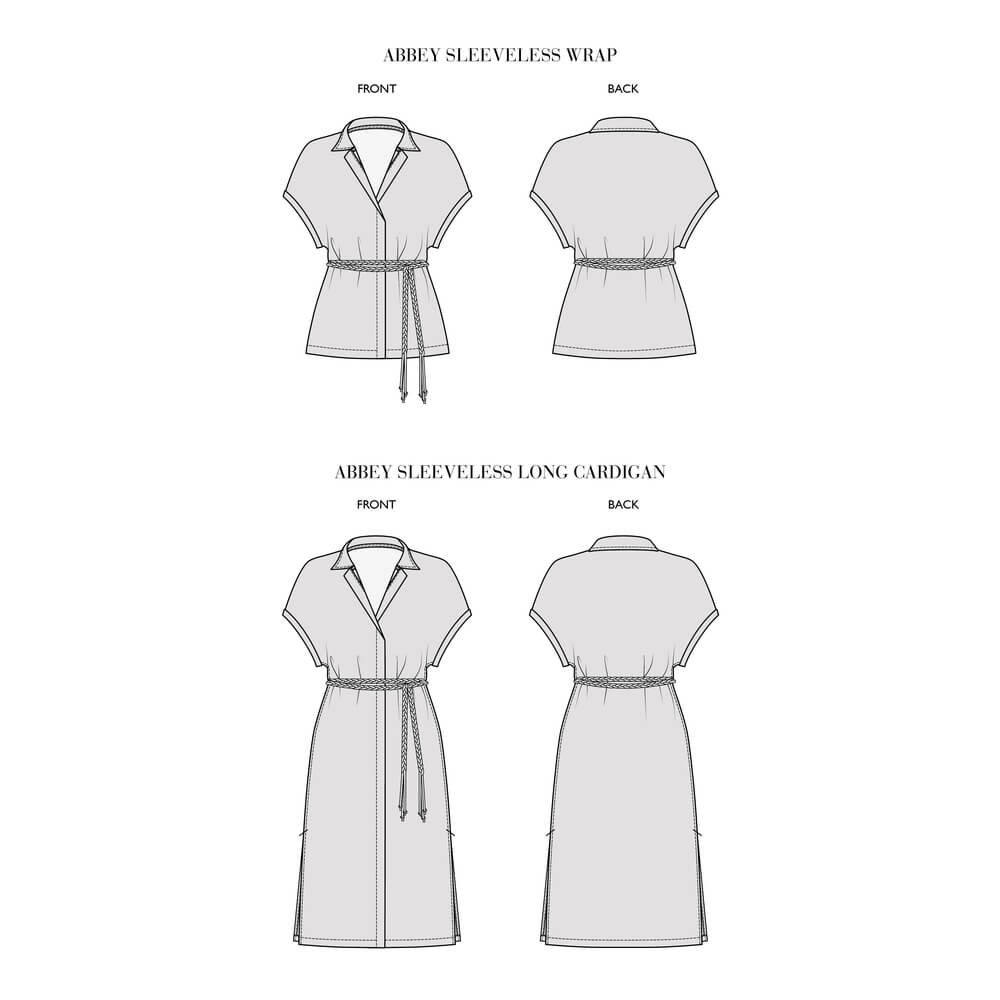 Abbey — Linen Wraps, Cardigans, Pants, Capris and