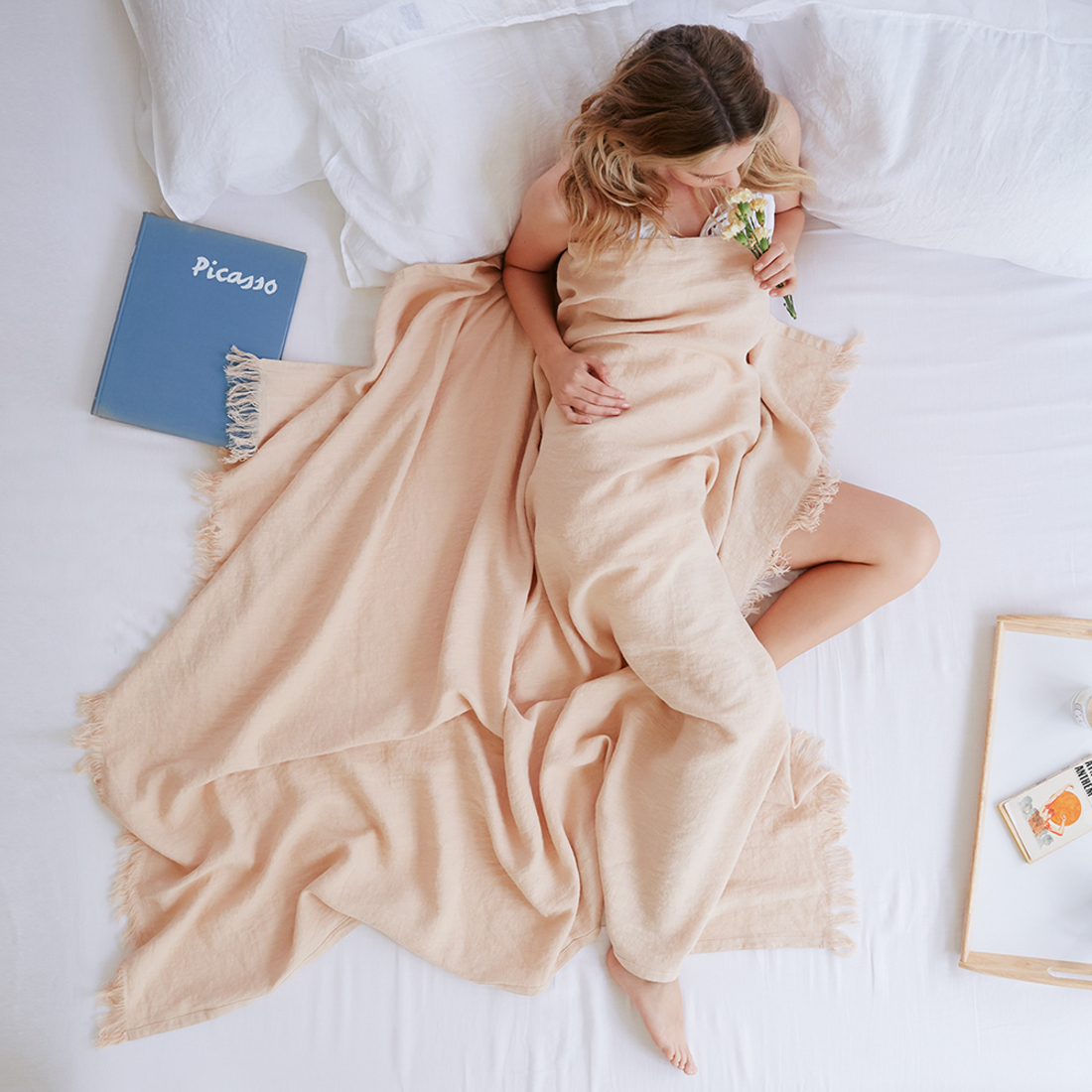 Pattern — Andrea — Linen Lap Throw