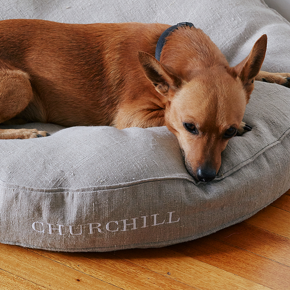 Pattern — Churchill — Linen Dog Bed Pattern