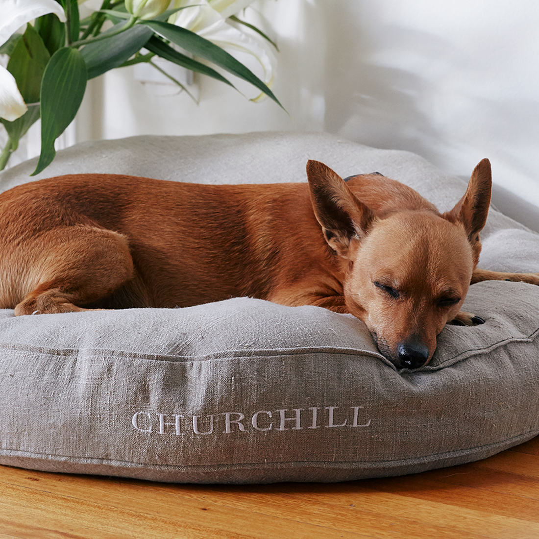 Pattern — Churchill — Linen Dog Bed Pattern