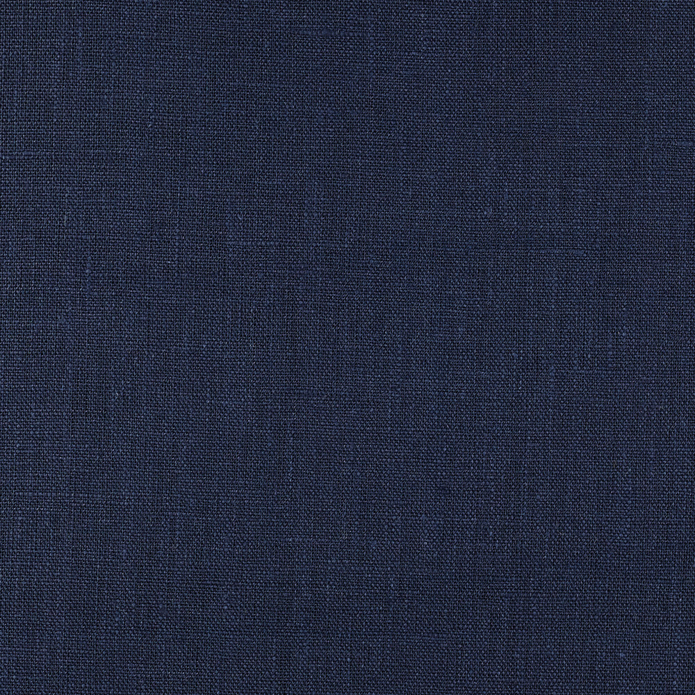 4C22 Rustic  Cobalt 100% Linen Fabric