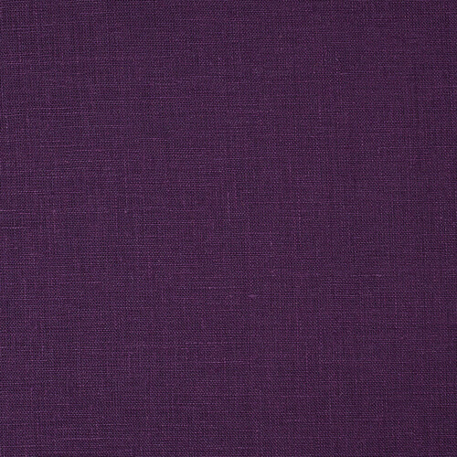 Washed Plum Purple Linen Fabric by the Metre