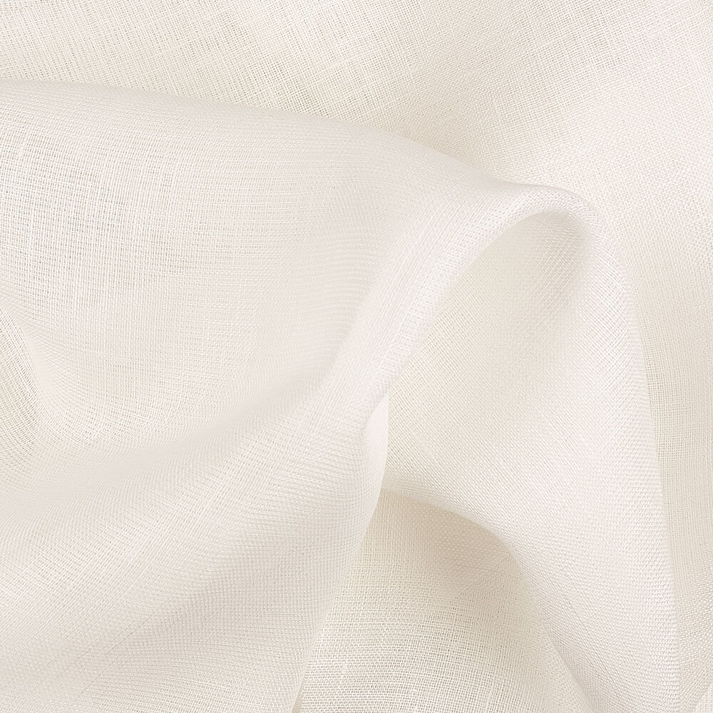 Fabric IL030 Gauze 100% Linen Fabric Bleached