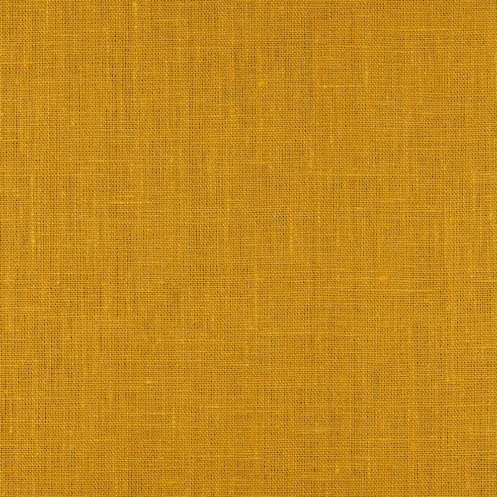 4C22 Rustic  Autumn Gold 100% Linen Fabric