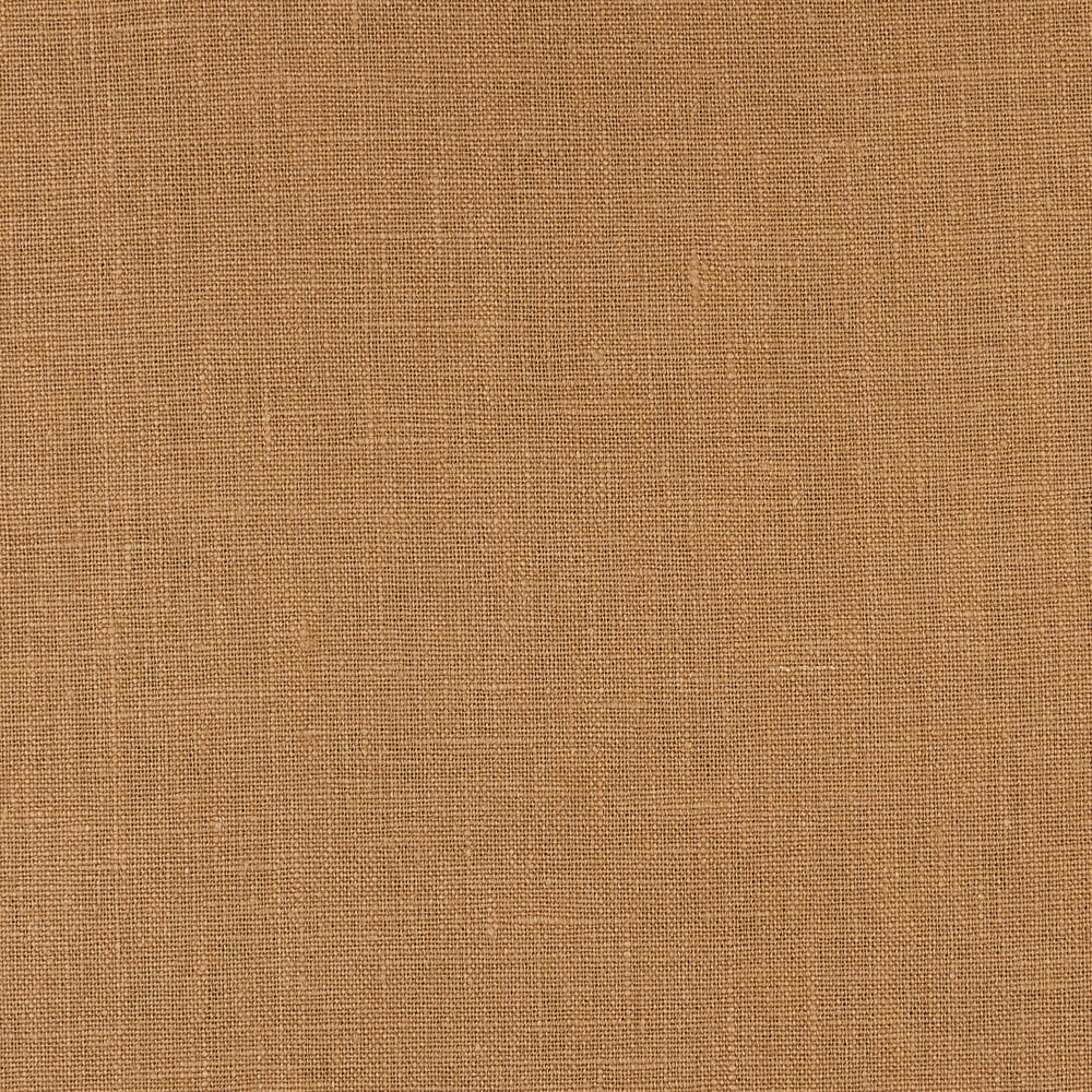 4C22 Rustic  Ginger 100% Linen Fabric
