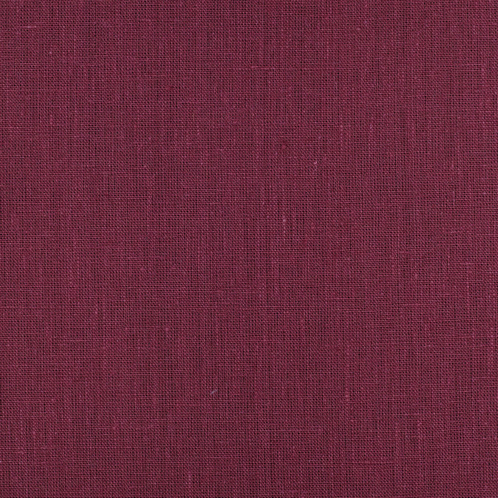 4C22 Rustic  Tawny Port 100% Linen Fabric