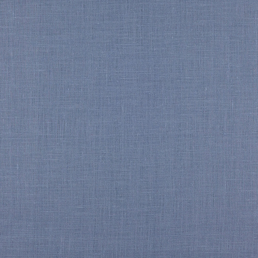 IL020 Handkerchief 100% Linen Fabric Dutch Blue Softened
