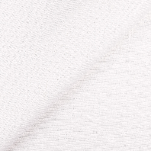 IL090 Canvas 100% Linen Fabric Optic White Softened