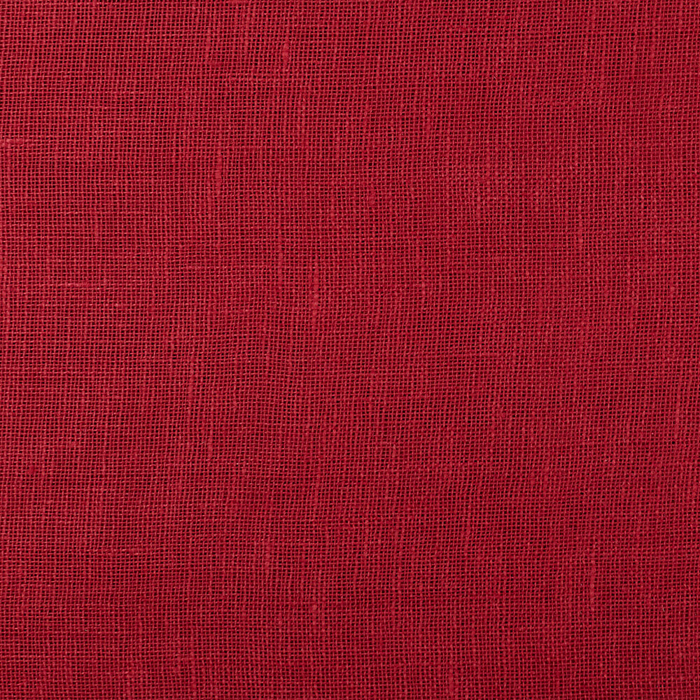 IL041 Open Weave Ruby 100% Linen Fabric