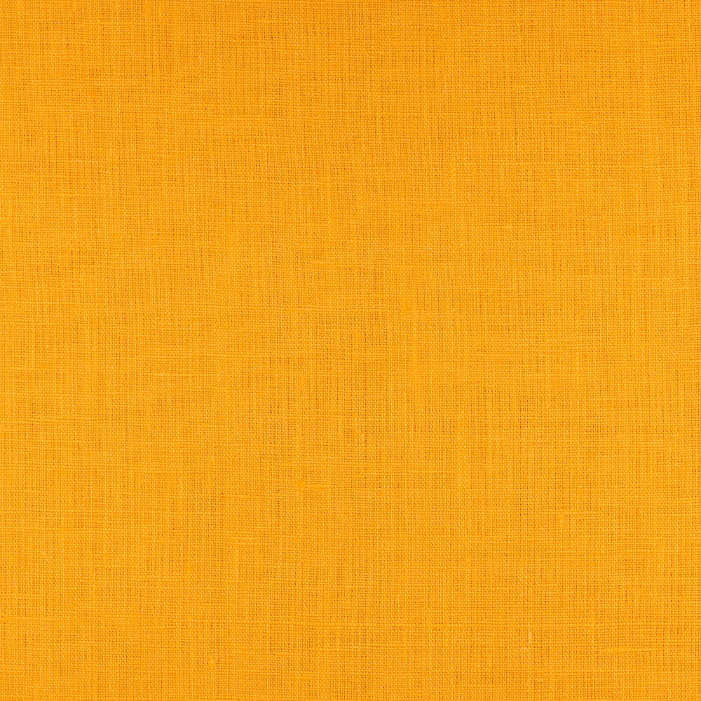 IL019 All-purpose Marigold 100% Linen Fabric