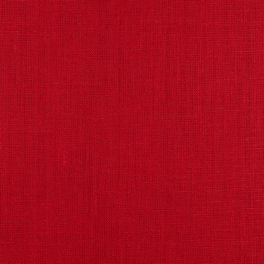 4C22 Rustic  Crimson 100% Linen Fabric