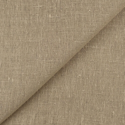 IL041 Open Weave 100% Linen Fabric Safari Softened