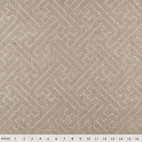 Fabric IL002 Textured Jacquard 100% Linen Fabric Ivory-natural - Tetra