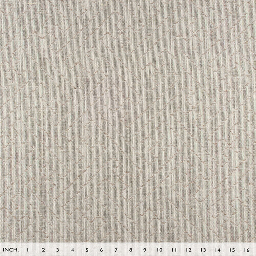 IL002 Textured Jacquard 100% Linen Fabric Ivory-natural - Tetra