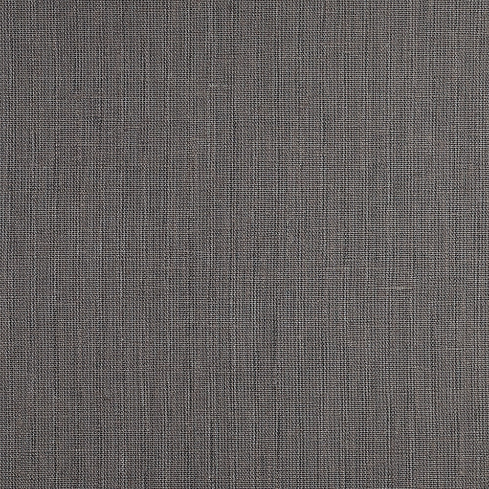 4C22 Rustic  100% Linen Fabric Asphalt Fs Premier Finish