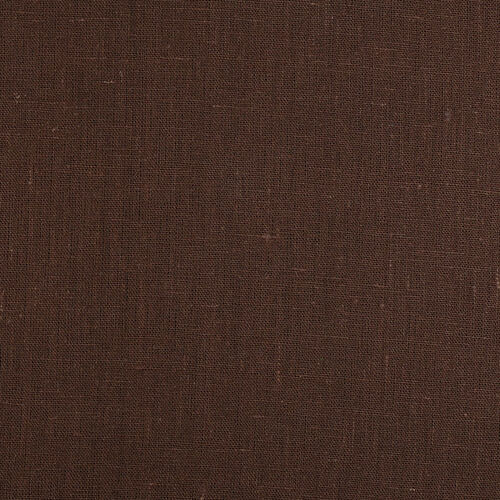 4C22 Rustic  Chestnut 100% Linen Wholesale Fabric by the Bolt