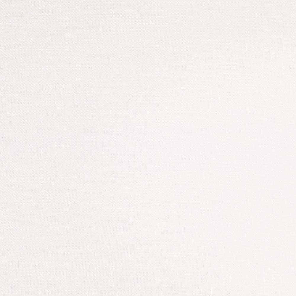 1C64 Luxury Optic White 100% Linen Fabric
