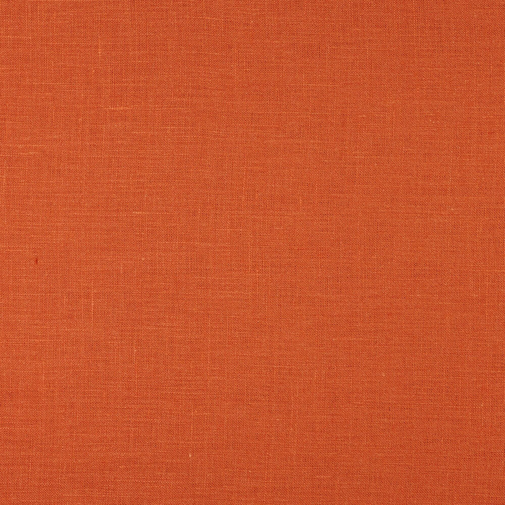 1C64 Luxury Rust 100% Linen Fabric