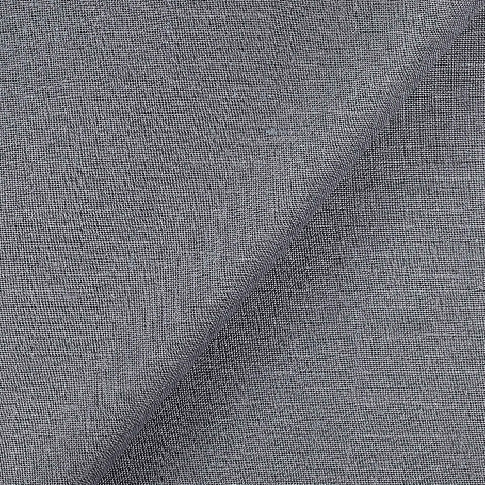 4C22 Rustic  100% Linen Fabric Monument Softened