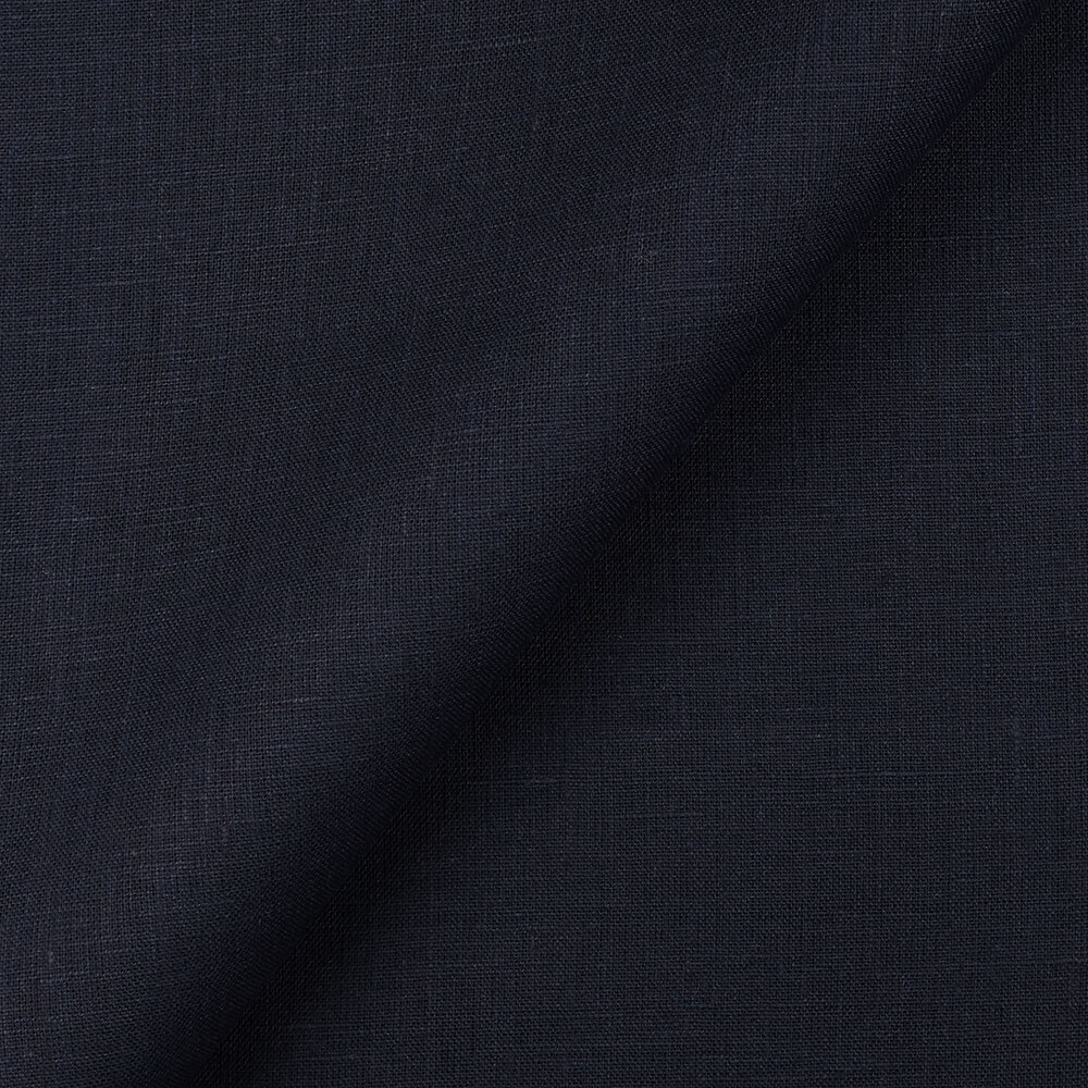 Fabric IL019 All-purpose 100% Linen Fabric Dress Blue Softened
