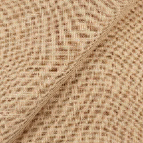 IL041 Open Weave 100% Linen Fabric Biscotti Softened