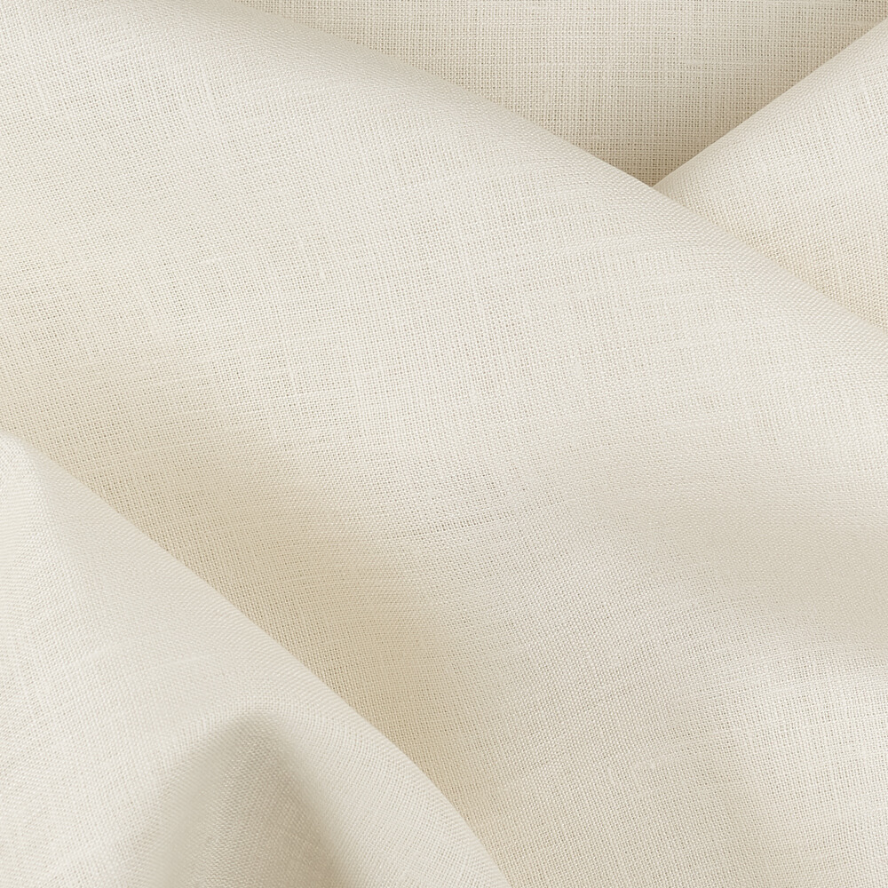 Fabric IL019 All-purpose 100% Linen Fabric Antique White Softened