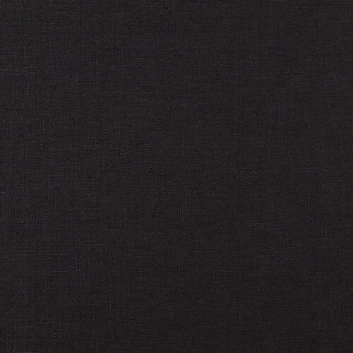 1C64 Luxury Black 100% Linen Wholesale Fabric by the Bolt