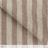 IL073 Narrow Width - 843 Brown Stripes 100% Linen Discount Fabric
