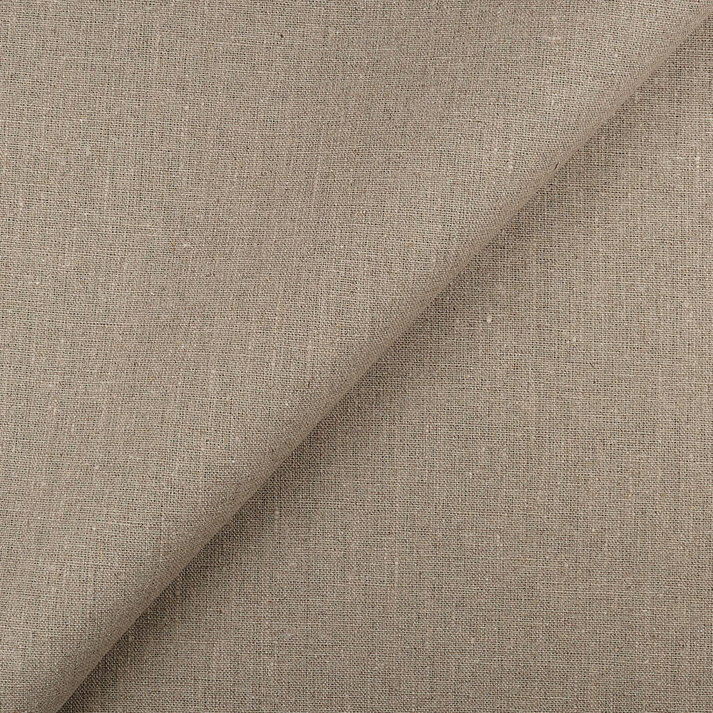 IL095 Durable 100% Linen Fabric Natural