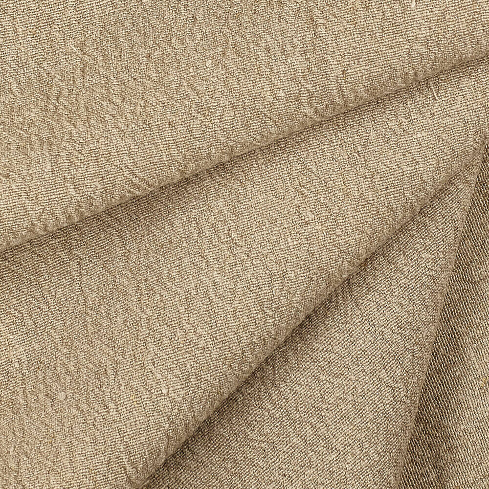 IL095 Durable 100% Linen Fabric Natural