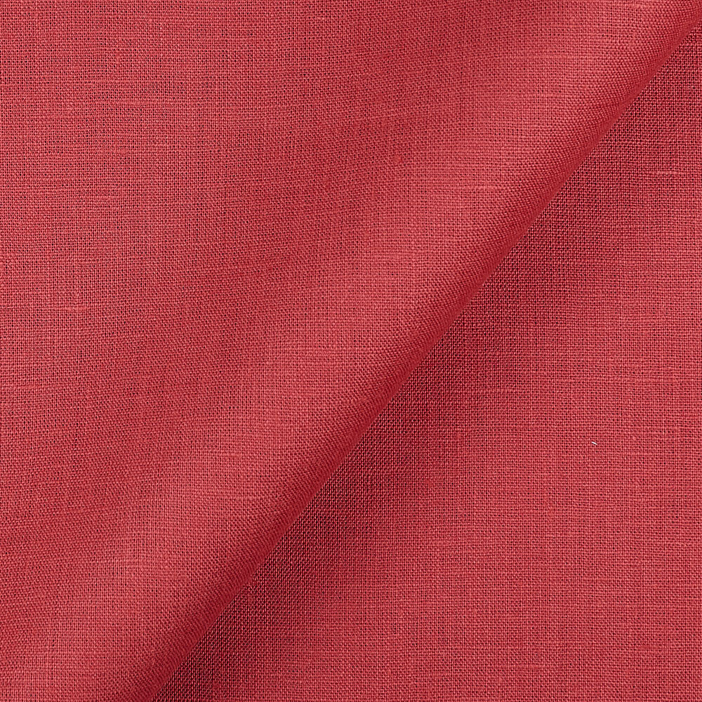 IL019 All-purpose 100% Linen Fabric English Rose Softened