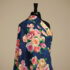 IC012 Poplin Midnight Blue / Mlt Patricia 100% Cotton Discount Fabric