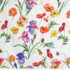 IC012 Poplin White / Mlt Barbara 100% Cotton Discount Fabric