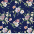 IC012 Poplin True Navy / Mlt Amelia 100% Cotton Wholesale Fabric by the Bolt