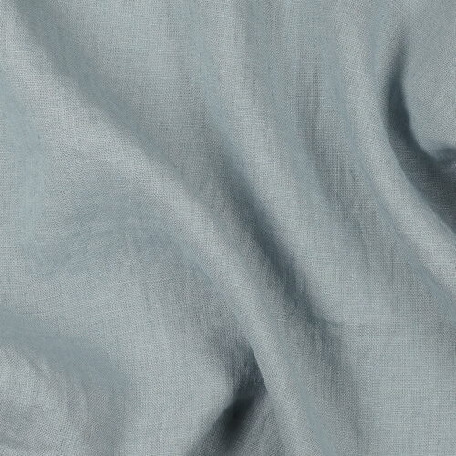 IL019 All-purpose Mineral Blue 100% Linen Wholesale Fabric by the Bolt