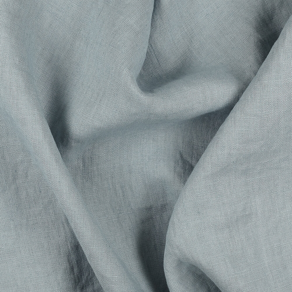 IL019 All-purpose 100% Linen Fabric Mineral Blue Fs Signature Finish
