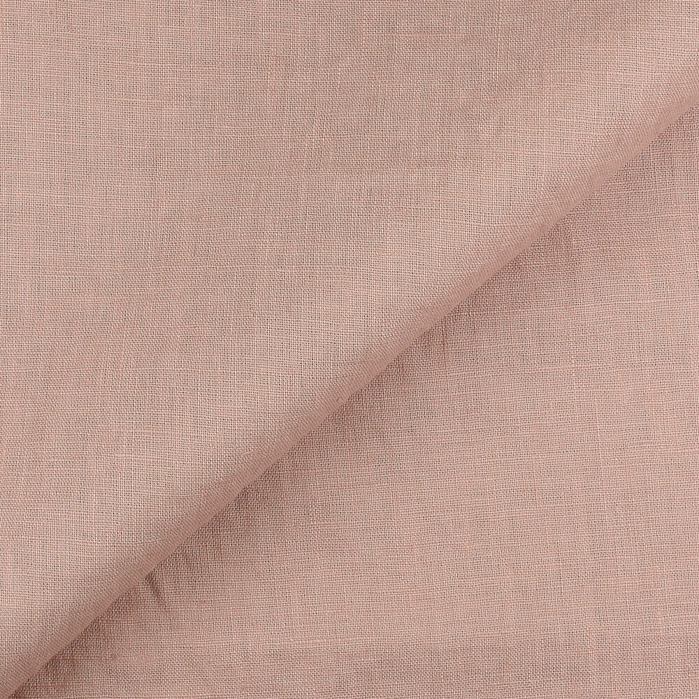 IL019 All-purpose 100% Linen Fabric Old Rose Fs Signature Finish