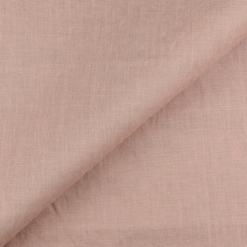 IL019 All-purpose 100% Linen Fabric Old Rose Fs Signature Finish