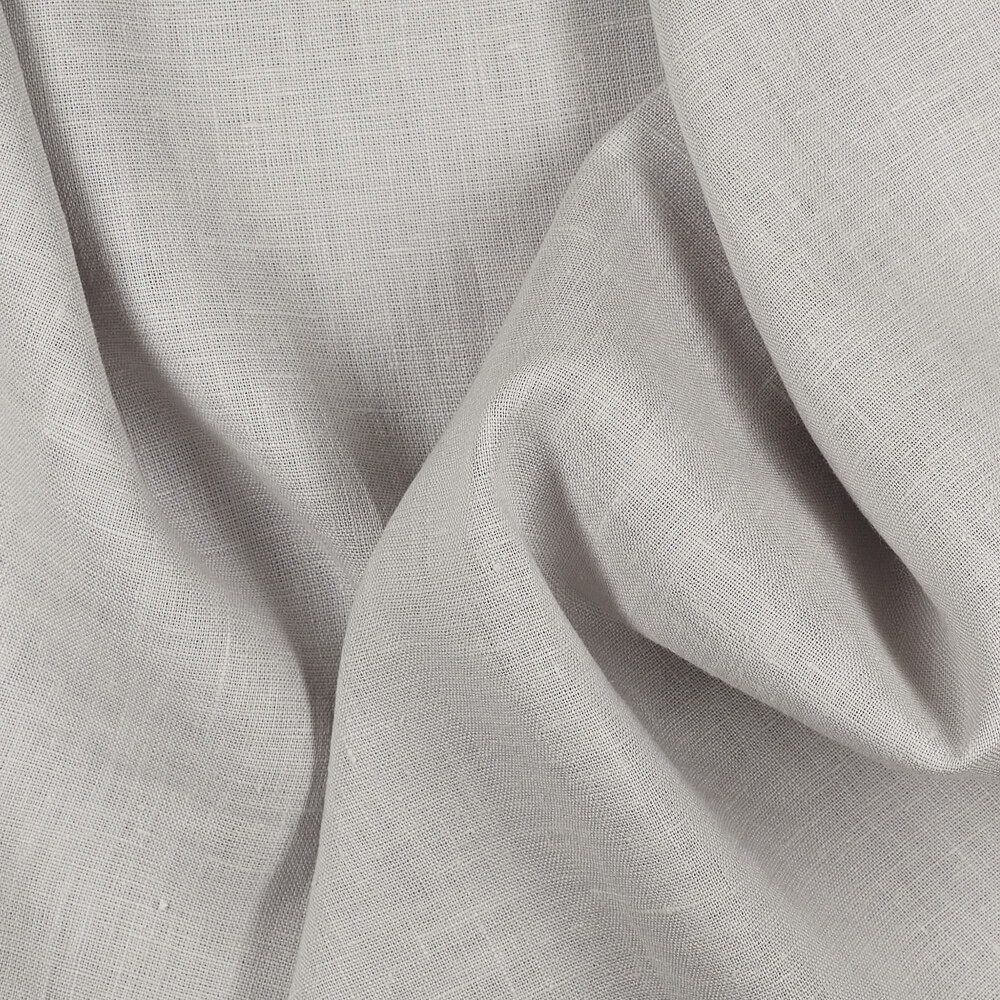 IL019 All-purpose 100% Linen Fabric Silver Fs Signature Finish